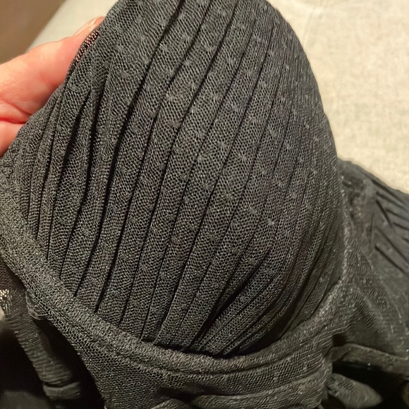 Black Teddy just in time for the holidays! Beautiful, soft and sheer…Yes please - Picture 3 of 5